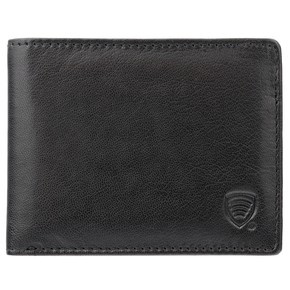 Antykradzieżowy portfel młodzieżowy z ochroną RFID (czarny)