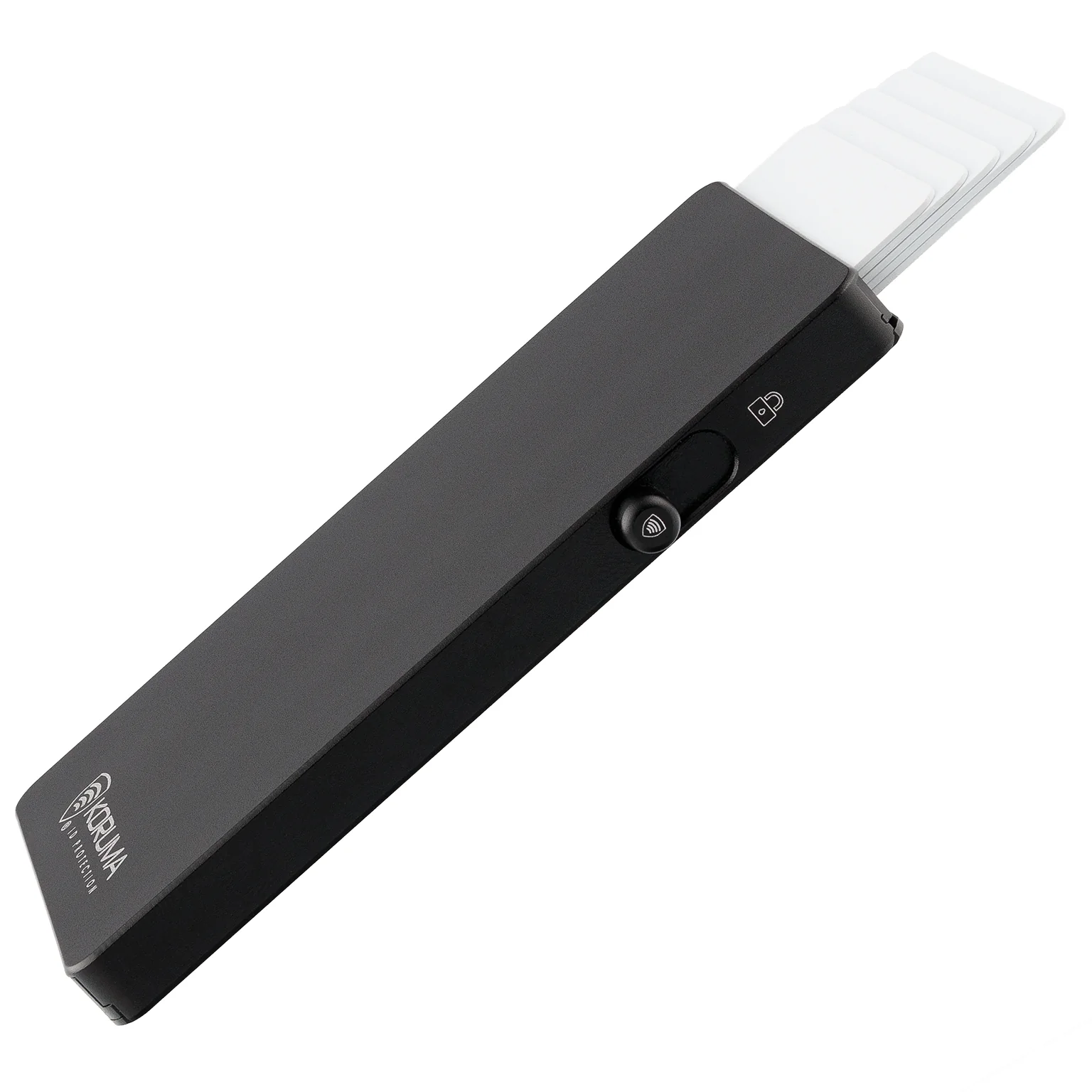 Etui KORUMA KUK-200 z kartami płatniczymi wysuniętymi kaskadowo