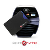 Plastikowe etui antykradzieżowe RFID na kartę kredytową (czarny)