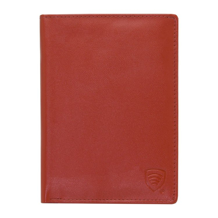 Portfel podróżny na karty zbliżeniowe oraz paszport biometryczny (Czerwony)