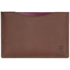 Skórzane etui na paszport biometryczny (brąz)