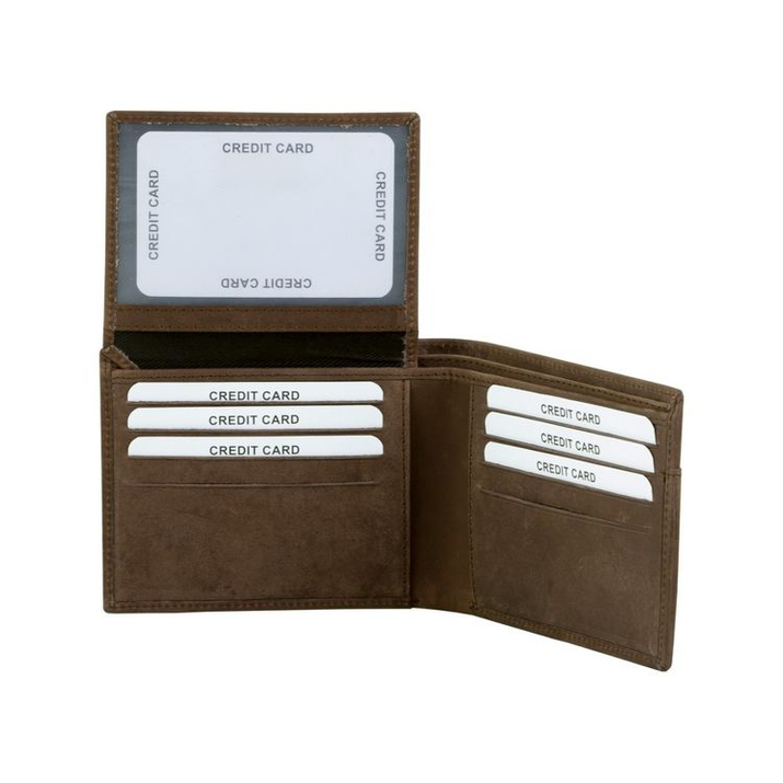 Portfel na karty SMART RFID BLOCK (brąz)