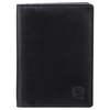 Skórzany portfel RFID na dokumenty oraz dowód rejestracyjny (czarny)