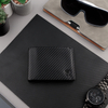 Cienki portfel męski skórzany typu SLIM (czarny, carbon)