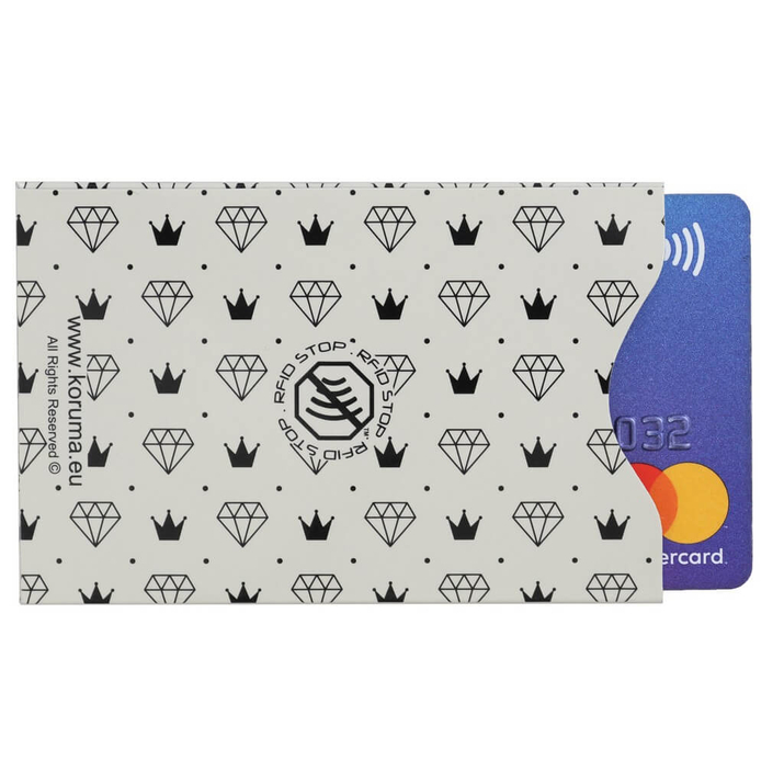 Etui antykradzieżowe na karty zbliżeniowe (diamenty)