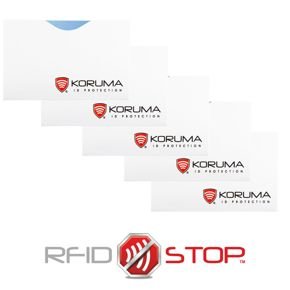 Etui na karty zbliżeniowe - Koruma (poziome) zestaw 5szt.