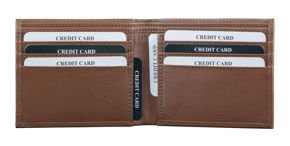 Portfel billfold na 6 kart zbliżeniowych