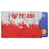 Etui antykradzieżowe na karty zbliżeniowe (I love Poland)