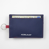 Ochrona keyless na kluczyk samochodowy - etui materiałowe (granatowy/bordowy)