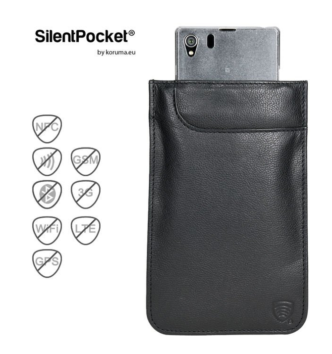 Etui antyszpiegowskie na telefon SilentPocket®