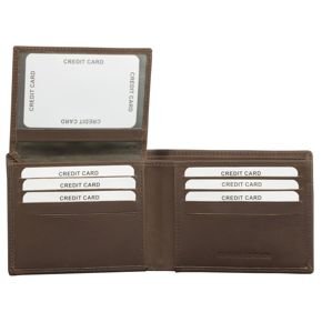 Portfel na karty SMART RFID BLOCK (brąz mat)
