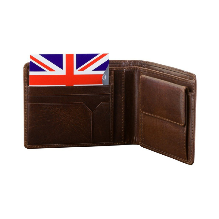 Etui antykradzieżowe na karty zbliżeniowe (Union Jack) zestaw 10szt.