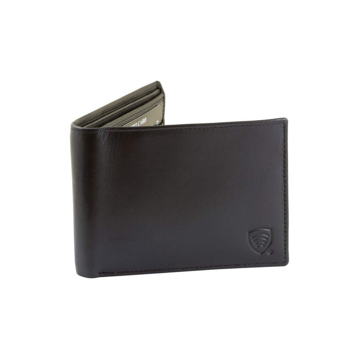 Portfel billfold na 6 kart zbliżeniowych (Czarny)