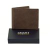 Portfel na karty SMART RFID BLOCK (brąz)