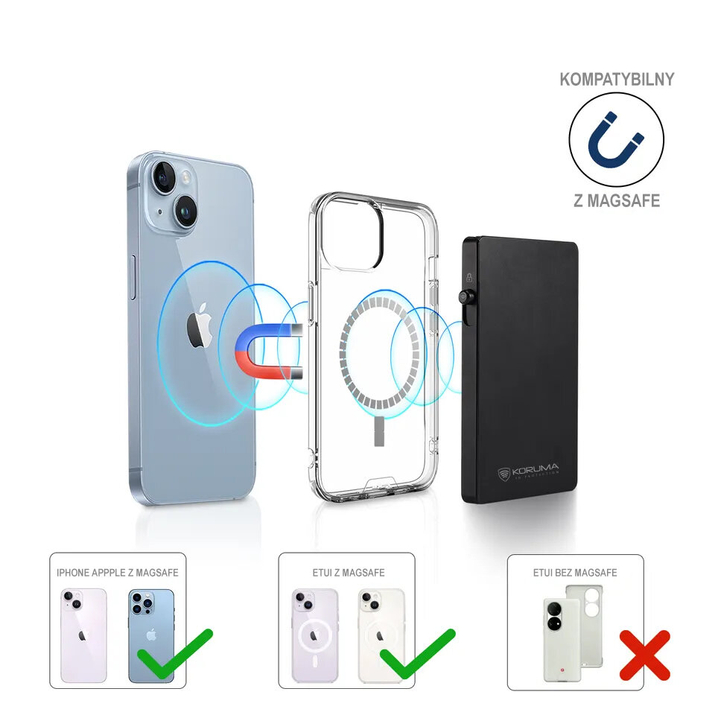 Aluminiowe etui z wysuwanymi kartami i miejscem na AirTag od Apple (czarny)