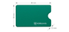  Zestaw etui KUK-108VGREEN - 5szt