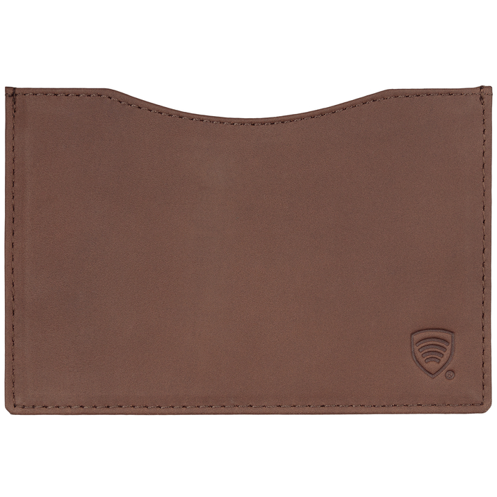 Skórzane etui na paszport biometryczny (brąz)
