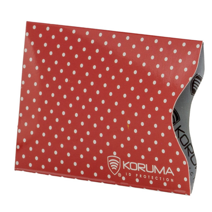 Etui antykradzieżowe na karty zbliżeniowe (czerwony)