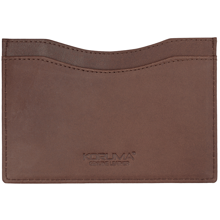 Skórzane etui na paszport biometryczny (brąz)