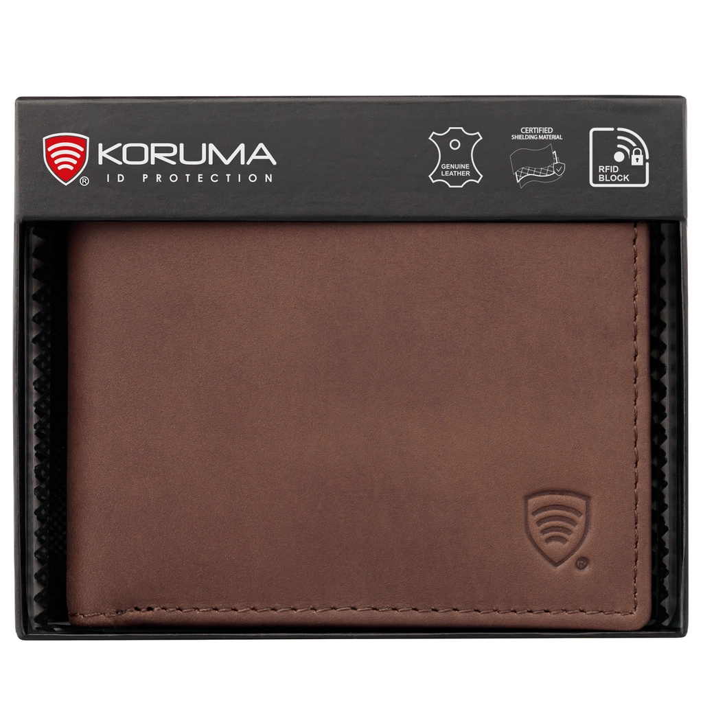 KORUMA SM-901HBR - brąz, skóra matowa
